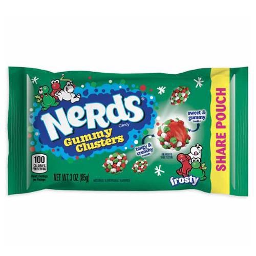 Nerds Gummy Clusters Frosty Christmas 85g (USA)