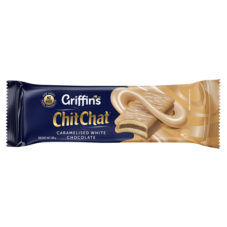 Griffin's Chit Chat White 200g (NZ)