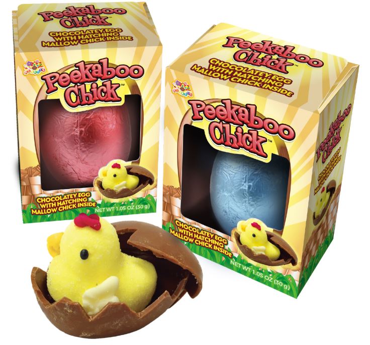 Belgian Milk Chocolate Peek-A-Boo Chick 30g (USA)