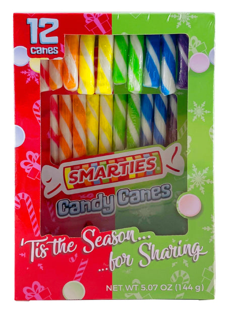 Smarties Candy Canes Cradle 150g- 12 Pcs (USA) PRE-ORDER