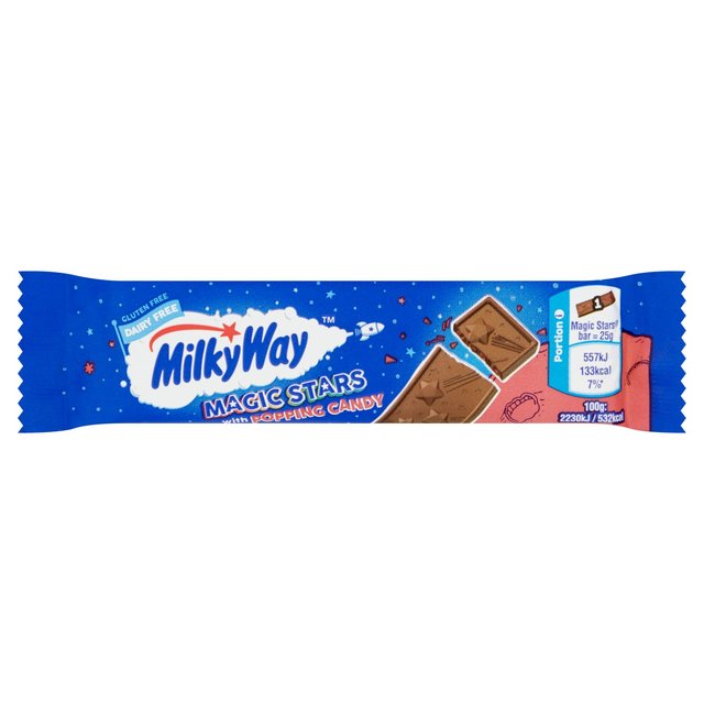 Milkyway Magic Stars Bar Popping Candy DF 25g (UK)