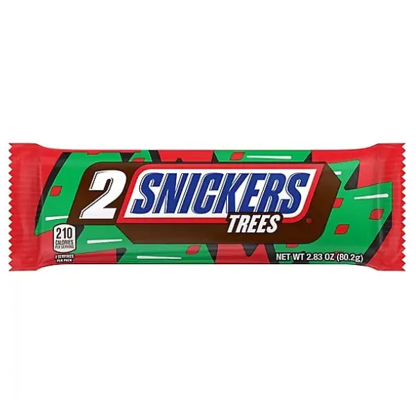 Snickers Christmas Trees 80.5g (USA)- PRE-ORDER