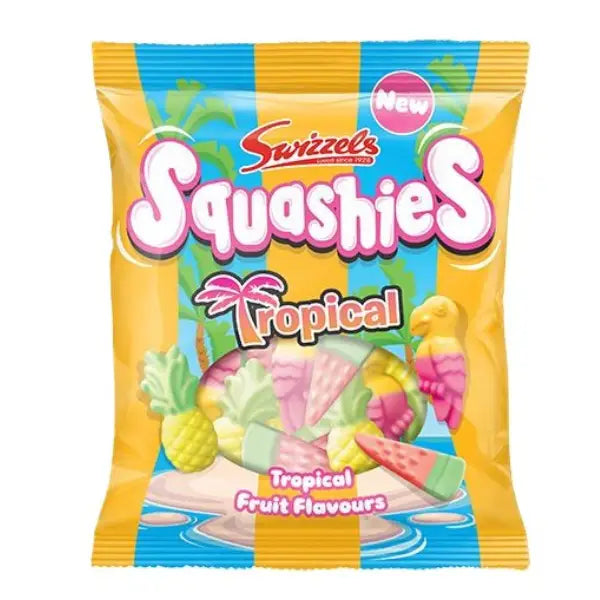 Swizzels Squashies Tropical Limited Edition 100g (UK) Arriving 1-2 Weeks