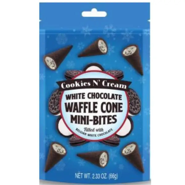 Cookies & Creme Waffle Cone Gusset Bag 66g (USA) PRE-ORDER