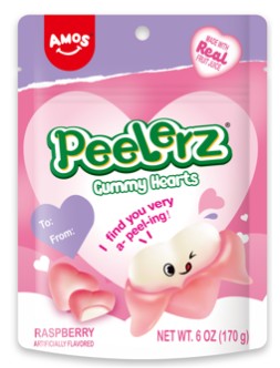 Peelerz Valentine Gummy Hearts 170g