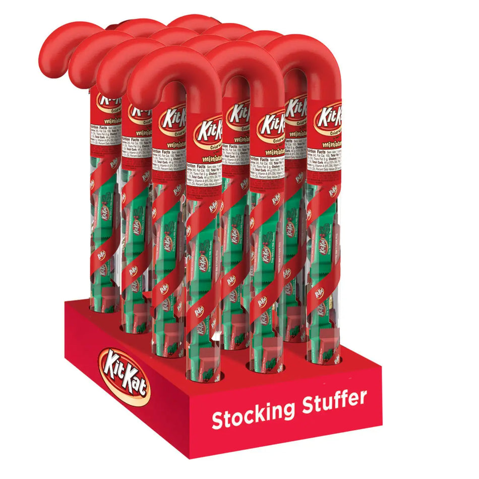 Hershey Kit Kat Miniatures Filled Holiday Cane (USA) PRE-ORDER