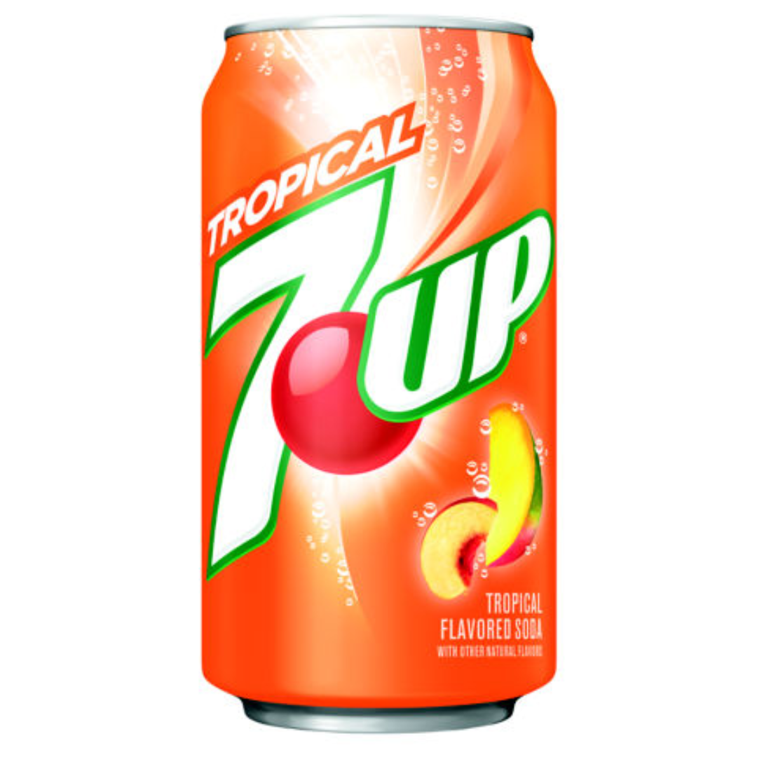 7-UP Tropical 350ml (USA)