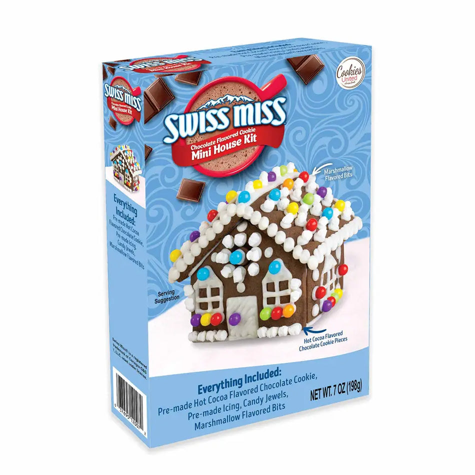 Swiss Miss Mini Chocolate Flavored Cookie House Kit 196g (USA) PRE-ORDER