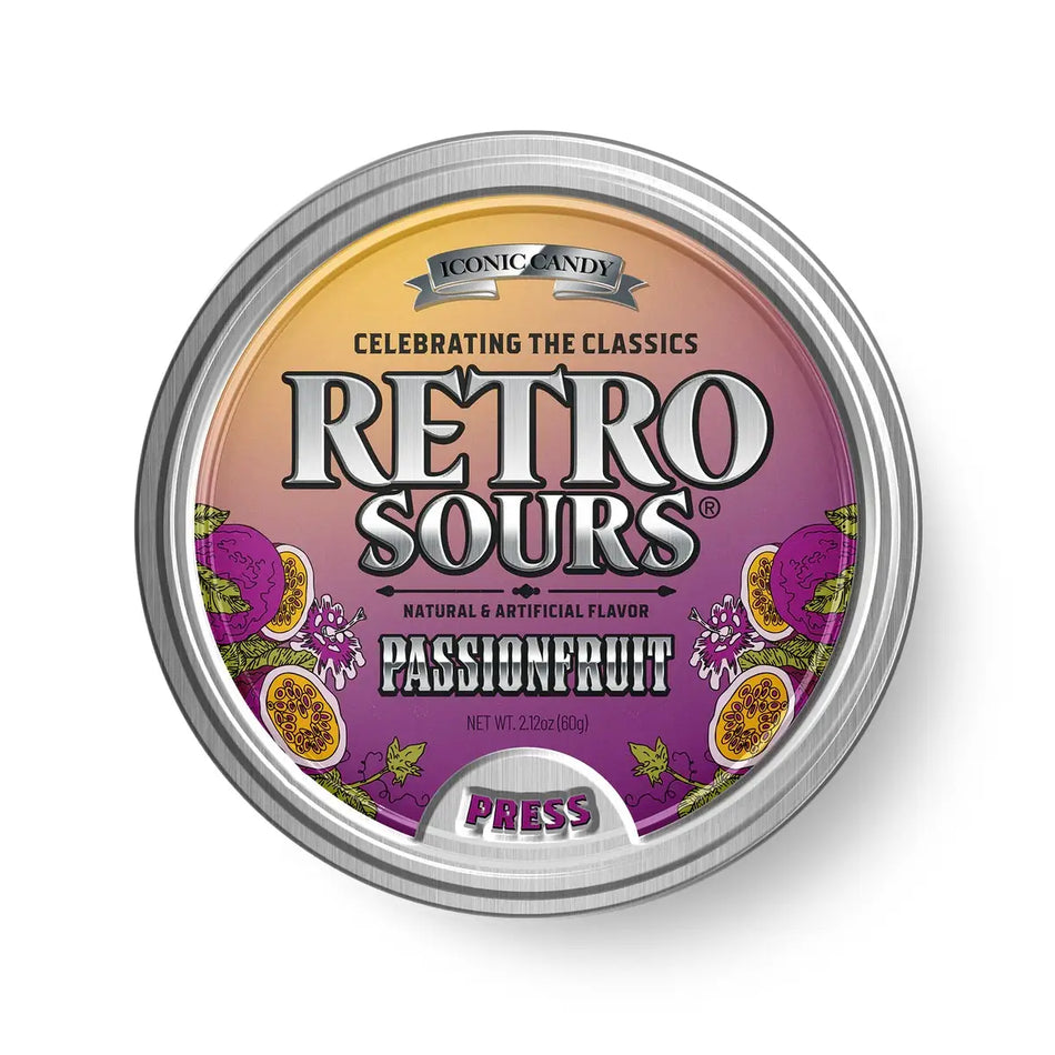 Retro Sours Passionfruit 60g (USA)