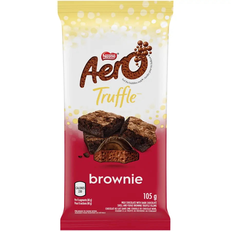 Aero Truffle Brownie Bar 105g- Limited Import (CA)