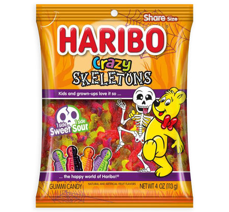 Haribo Crazy Skeletons 113g (UK)