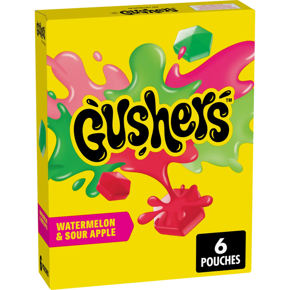 Gushers Watermelon and Sour Apple 136g (USA)