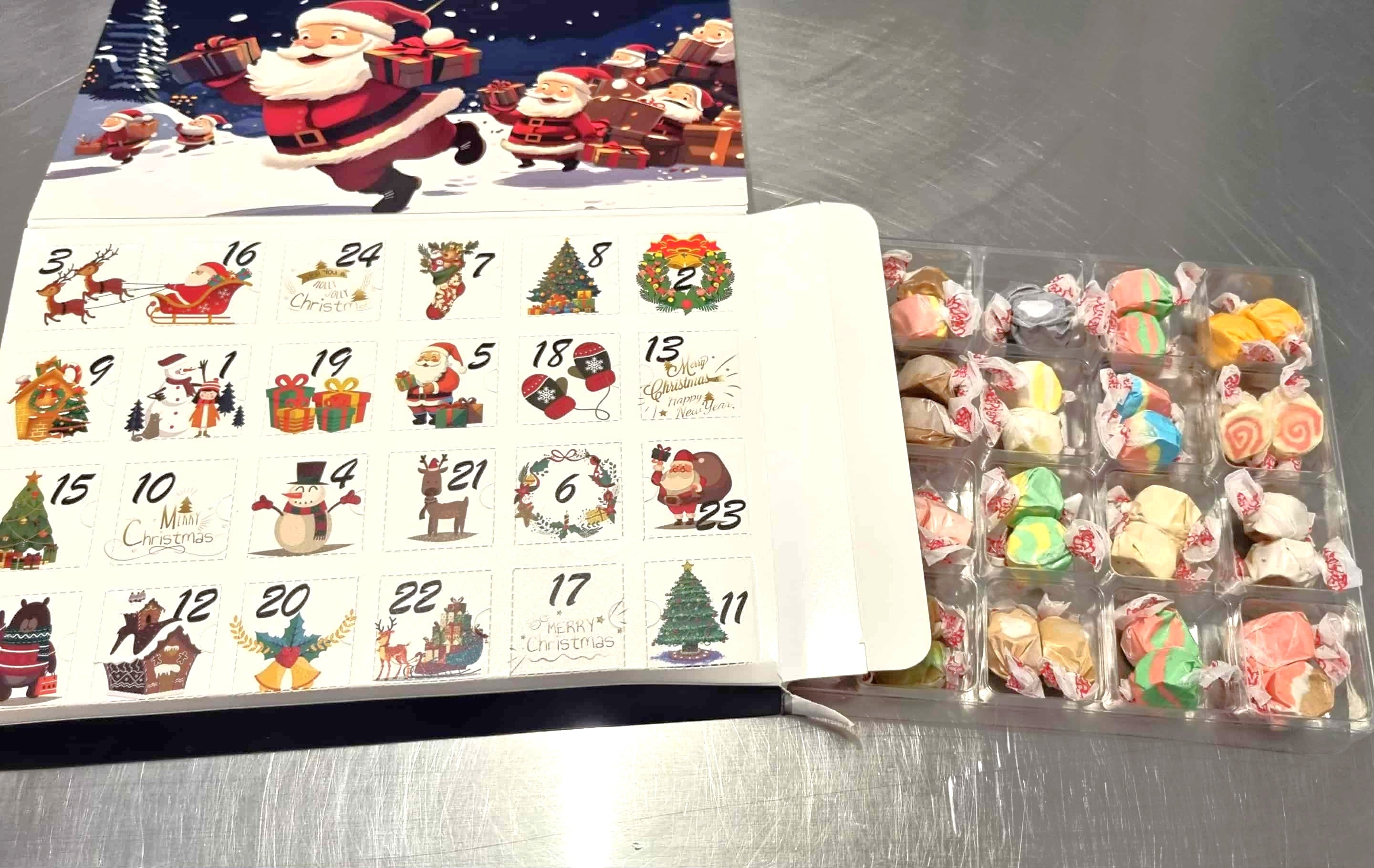 Saltwater Taffy Advent Countdown Calendar (USA)