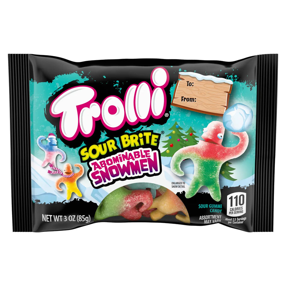 Trolli Holiday Abominable Sour Gummies 85g (Spain) PRE-ORDER