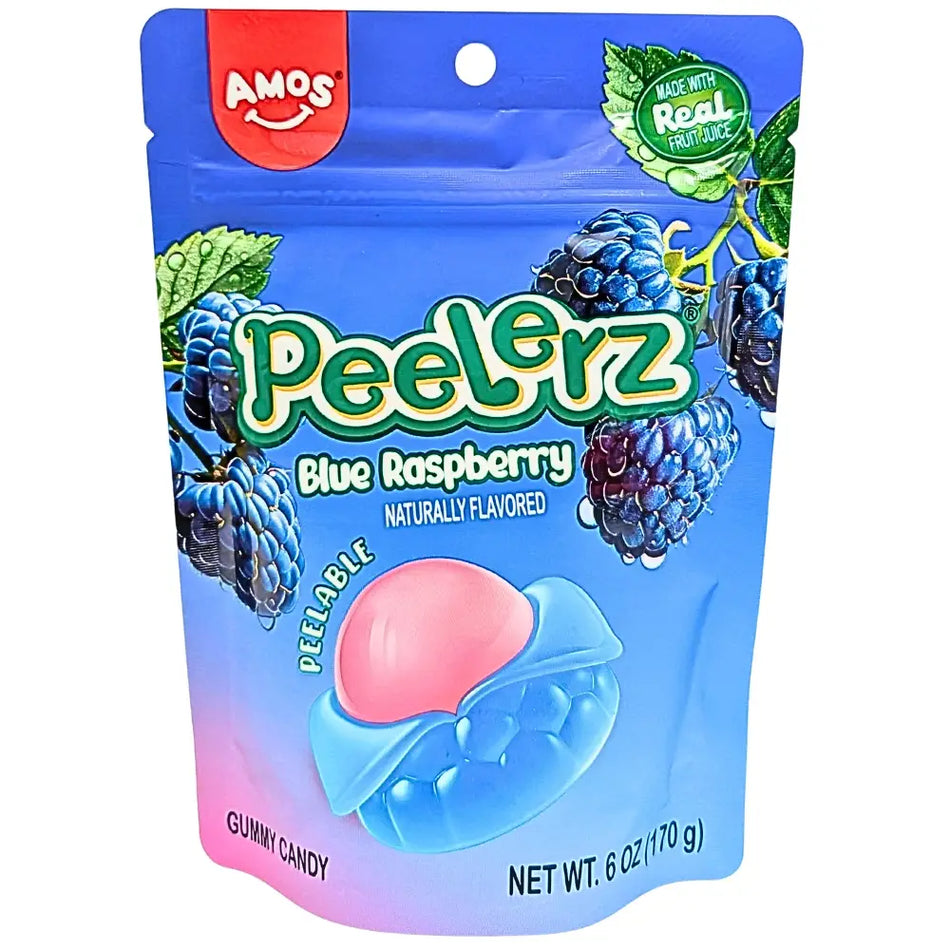 Peelerz Gummy Blue Raspberry Peelable 170g (USA)