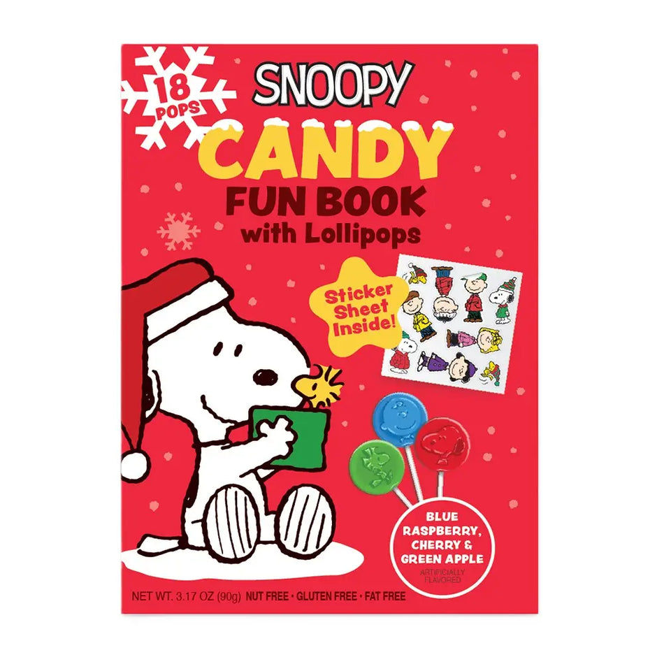Snoopy Candy Fun Book w/ Lollipops 90g (USA) PRE-ORDER