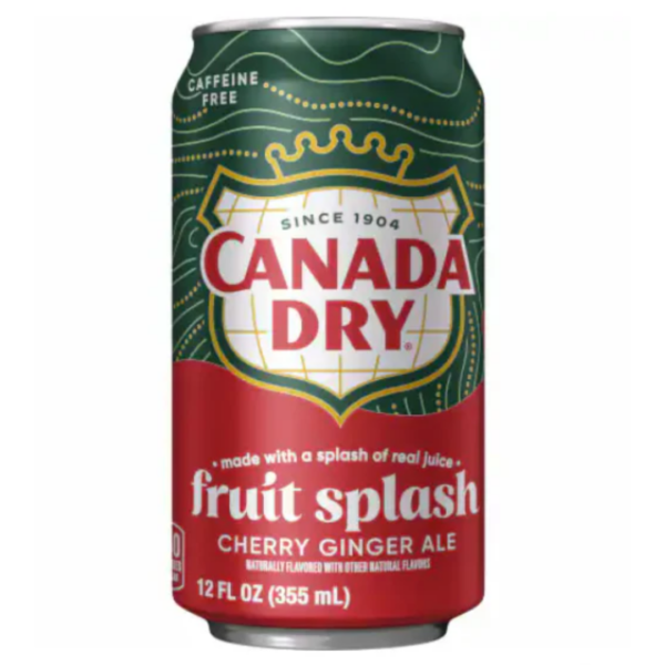 Canada Dry Cherry Ginger Ale 355ml (USA)