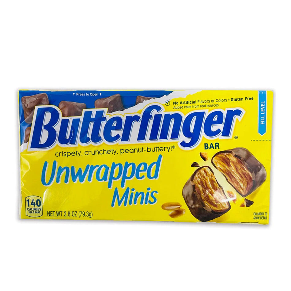 Butterfinger Unwrapped Minis Concession 79g (USA)
