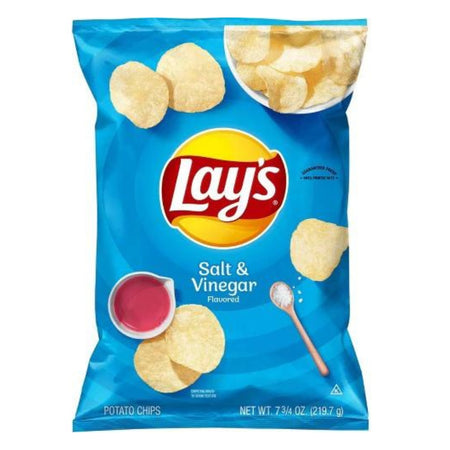 Lay's Salt & Vinegar Chips 184.2g (USA)