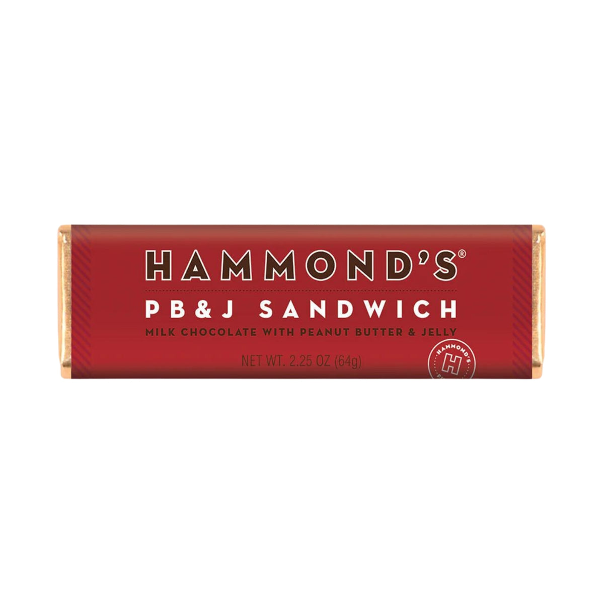 Hammond's PB&J Milk Chocolate 65g (USA)