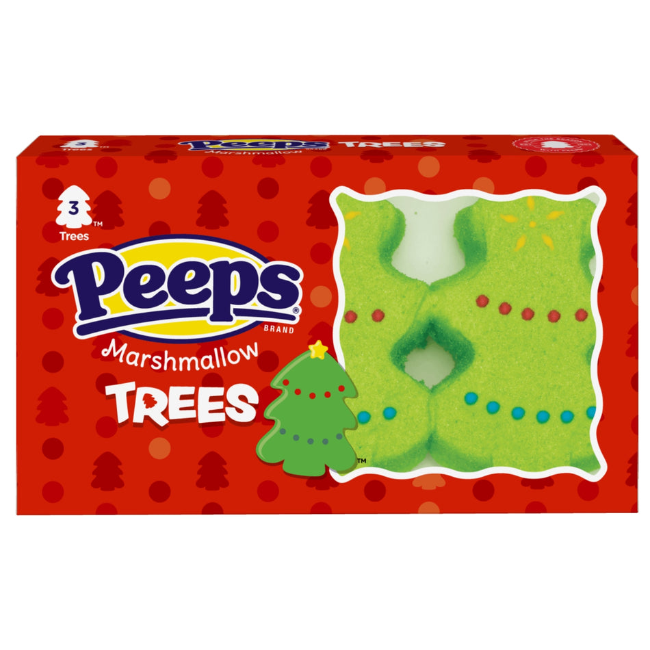 Peeps Marshmallow Christmas Trees 3pk (USA)