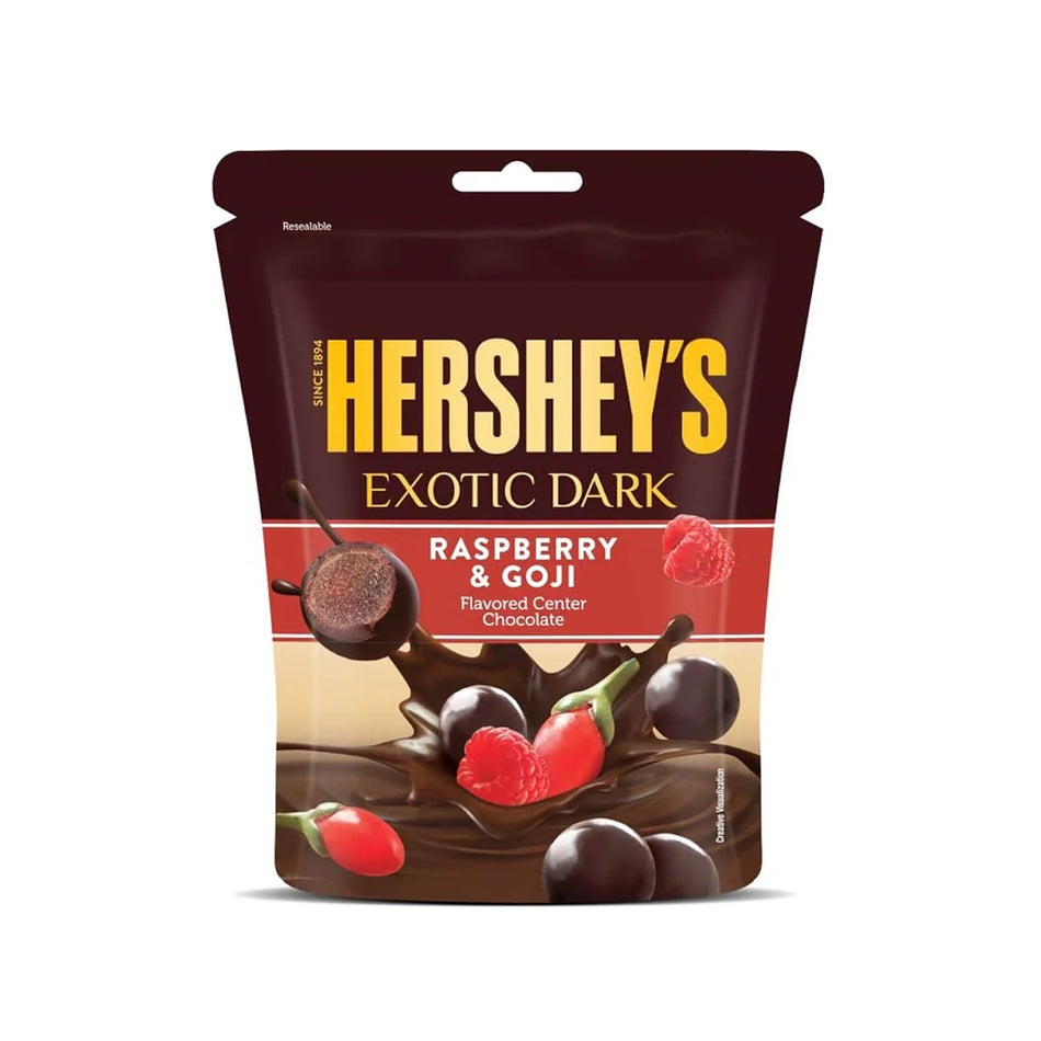 Hershey Exotic Dark Raspberry & Goji 100g (USA)