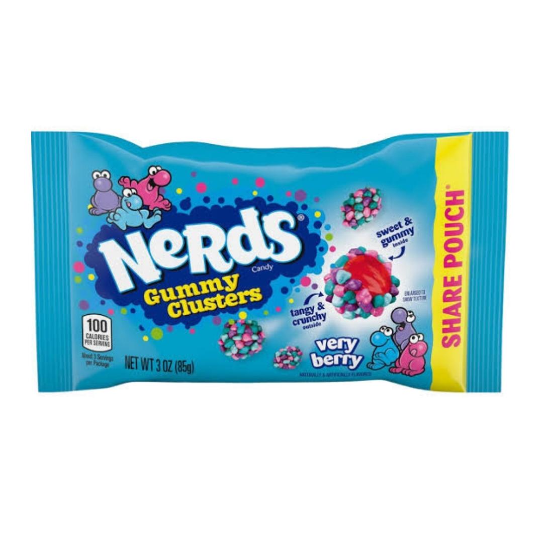 Nerds Gummy Clusters Very Berry 85g (USA)