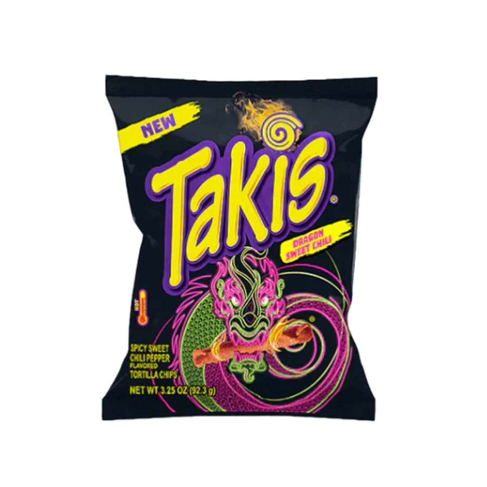 Takis Dragon Sweet Chilli Tortilla Chips 92g (USA)