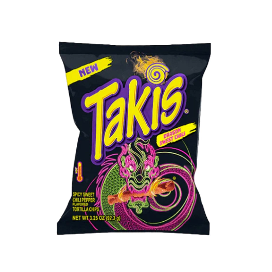 Takis Dragon Sweet Chilli Tortilla Chips 92g (USA)