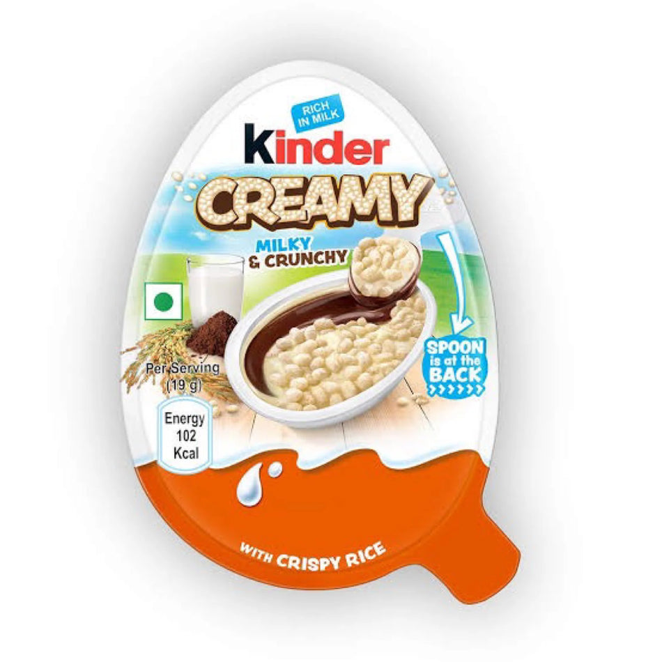 Kinder Creamy Milky & Crunchy 19g (IN)