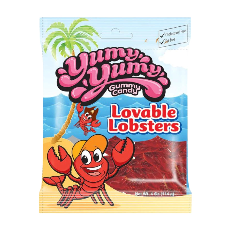 Yumy Yumy Lovable Lobsters 114g (USA)