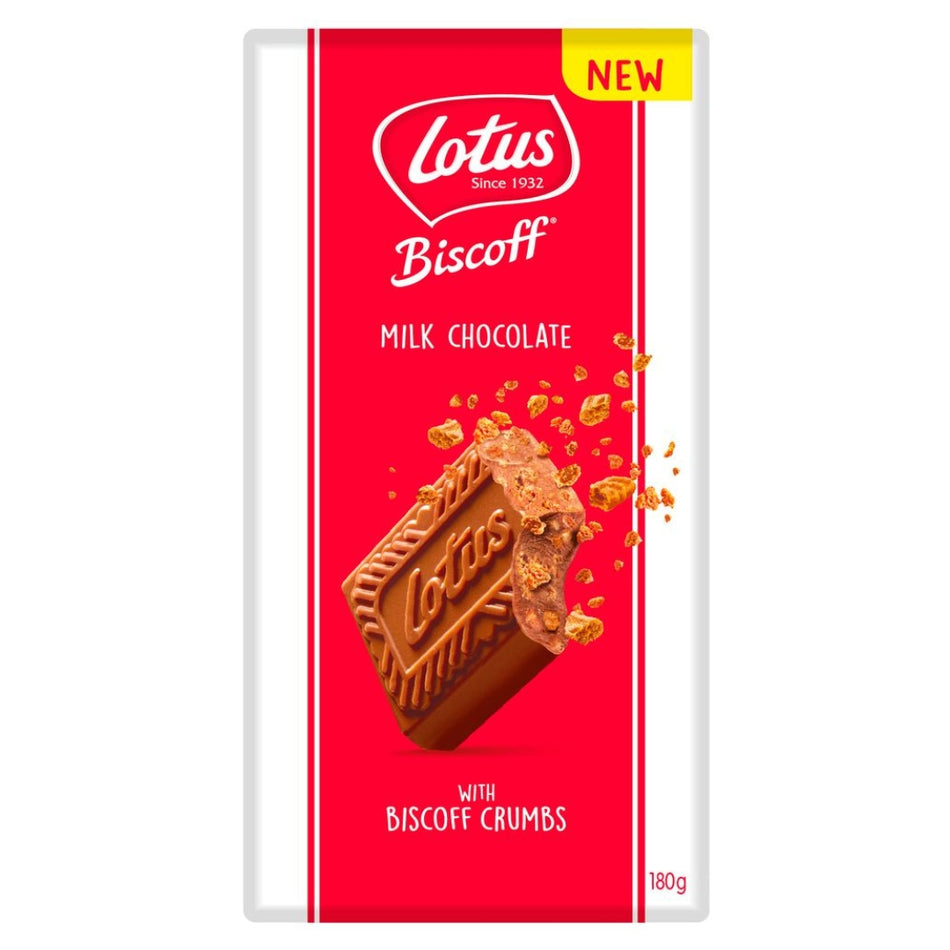 Lotus Biscoff Milk Chocolate Crumbs 80g (UK)