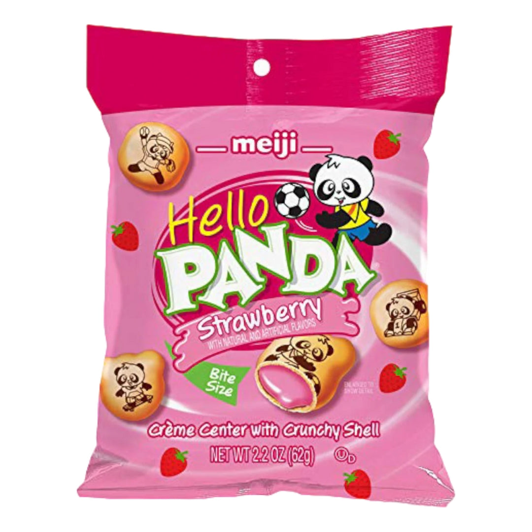 Meiji Hello Panda Strawberry 62g