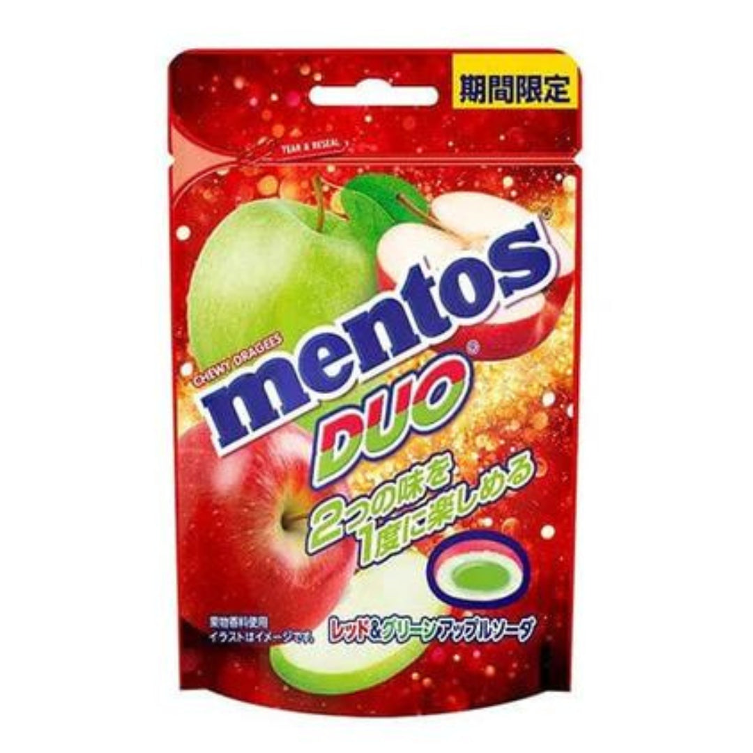 Mentos Duo Red & Green Apple 45g (JP)