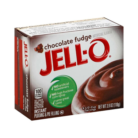 Jello-O Instant Chocolate Fudge Pudding 110g (USA)