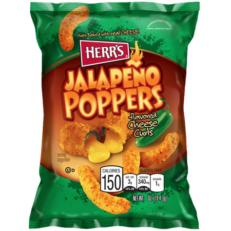 Herr's Jalapeno Poppers 170g (USA)