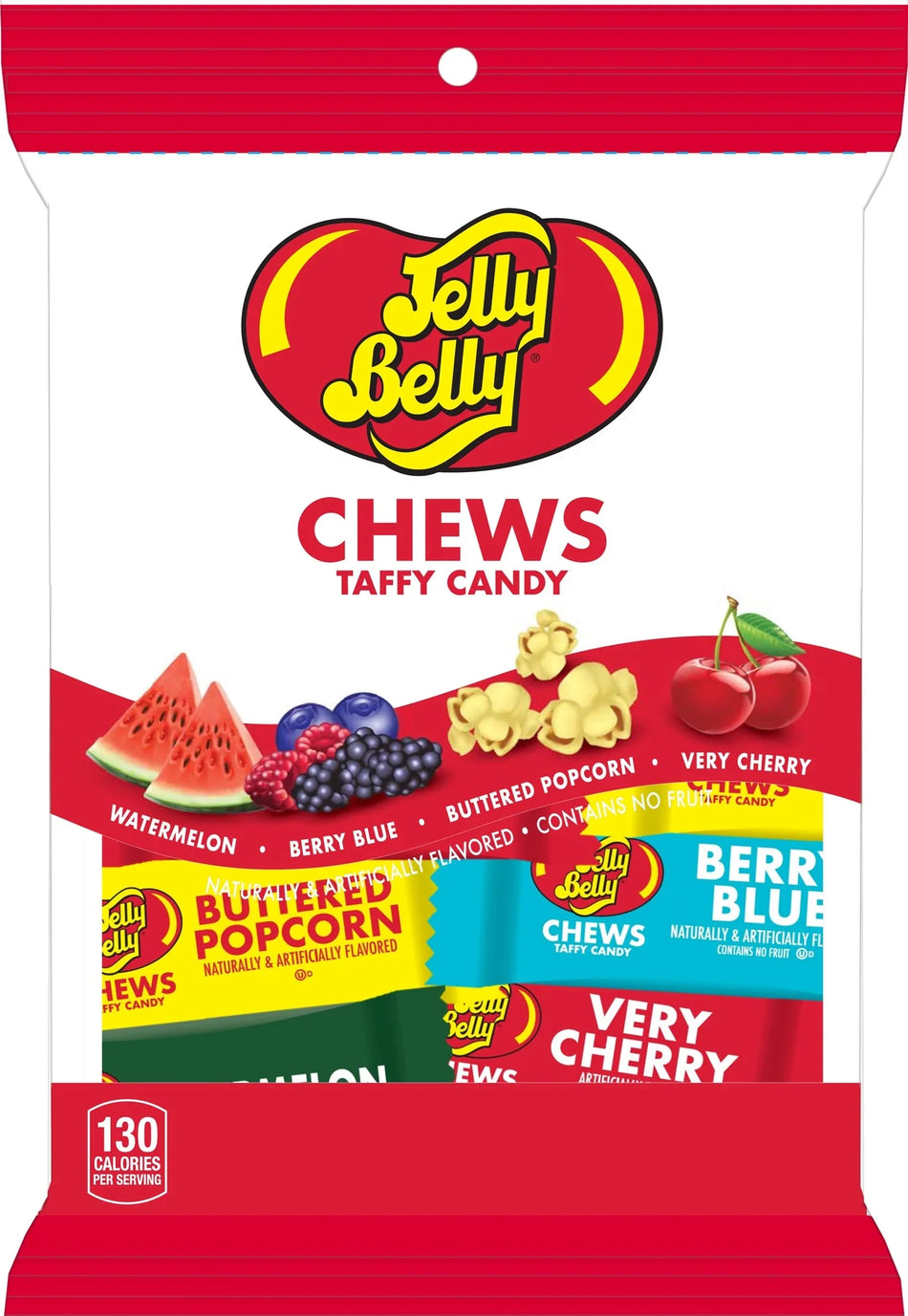 Jelly Belly Chews Taffy Candy 198g (USA)