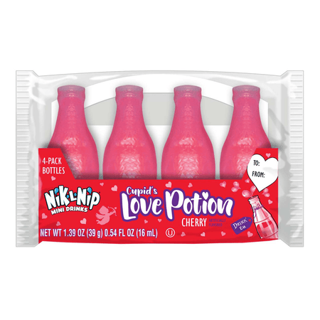 Nik-L-Nip Cupid's Love Potion Wax Bottles (USA)