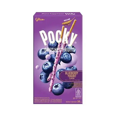 Pocky Crushed Fruits Blueberry Yoghurt 38g (ID)