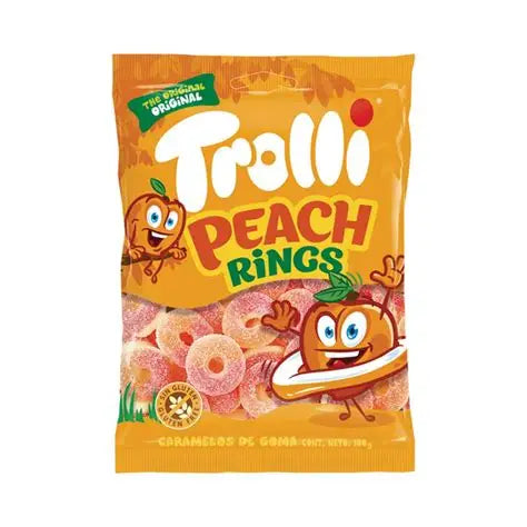 Trolli Peach Rings 100g (Spain)
