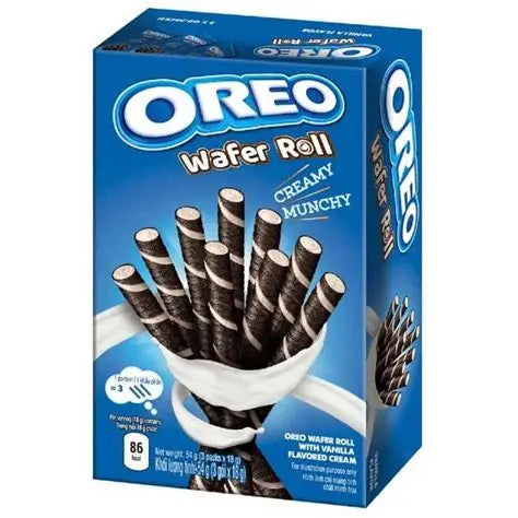 Oreo Wafer Rolls 54g (TH)