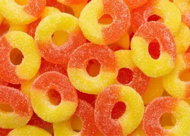 Albanese Peach Rings 150g (USA)