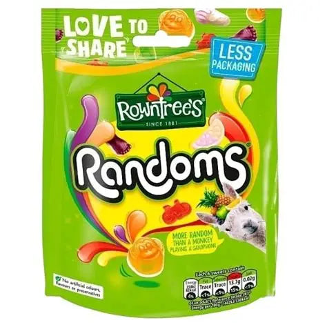 Rowntrees Randoms Pouch 120g (UK)