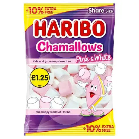 Haribo Chamallows Pink & White 154g (UK)