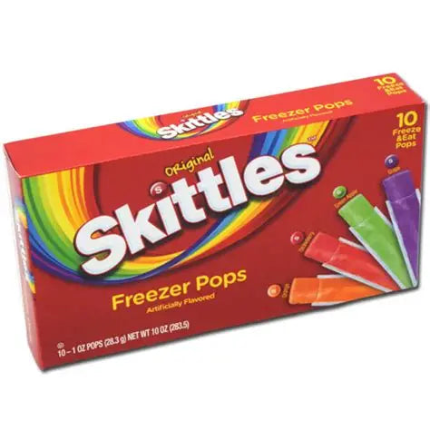 Skittles Freezer Pops 10 Pack 283g (USA)