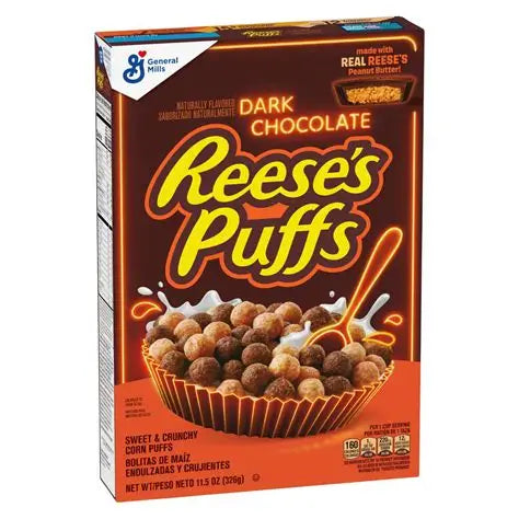 Reese's Puffs Dark Chocolate Cereal 326g (USA)
