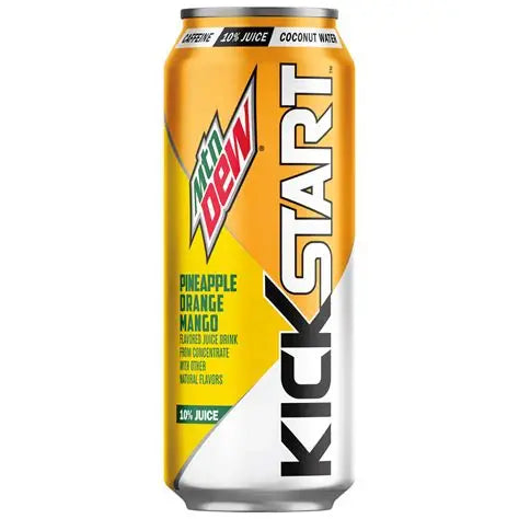 Mtn Dew Kickstart Pineapple Orange 473ml (USA)