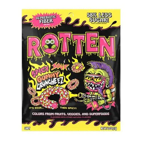 Rotten Spicy Sour Cruncheez 51g (USA)