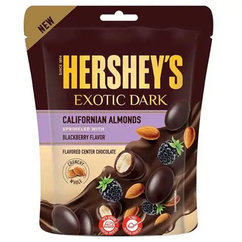 Hershey Exotic Dark Californian Almonds Blackberry 90g (USA)