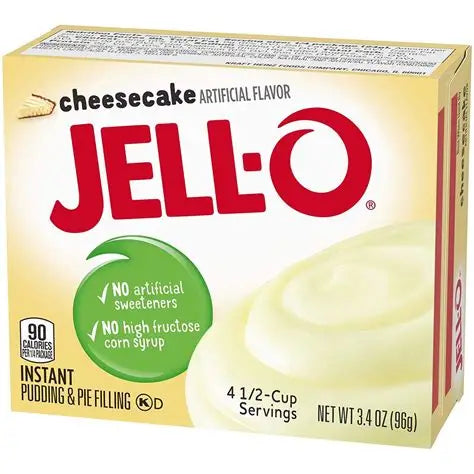Jello-O Instant Cheesecake Pudding 96g (USA)